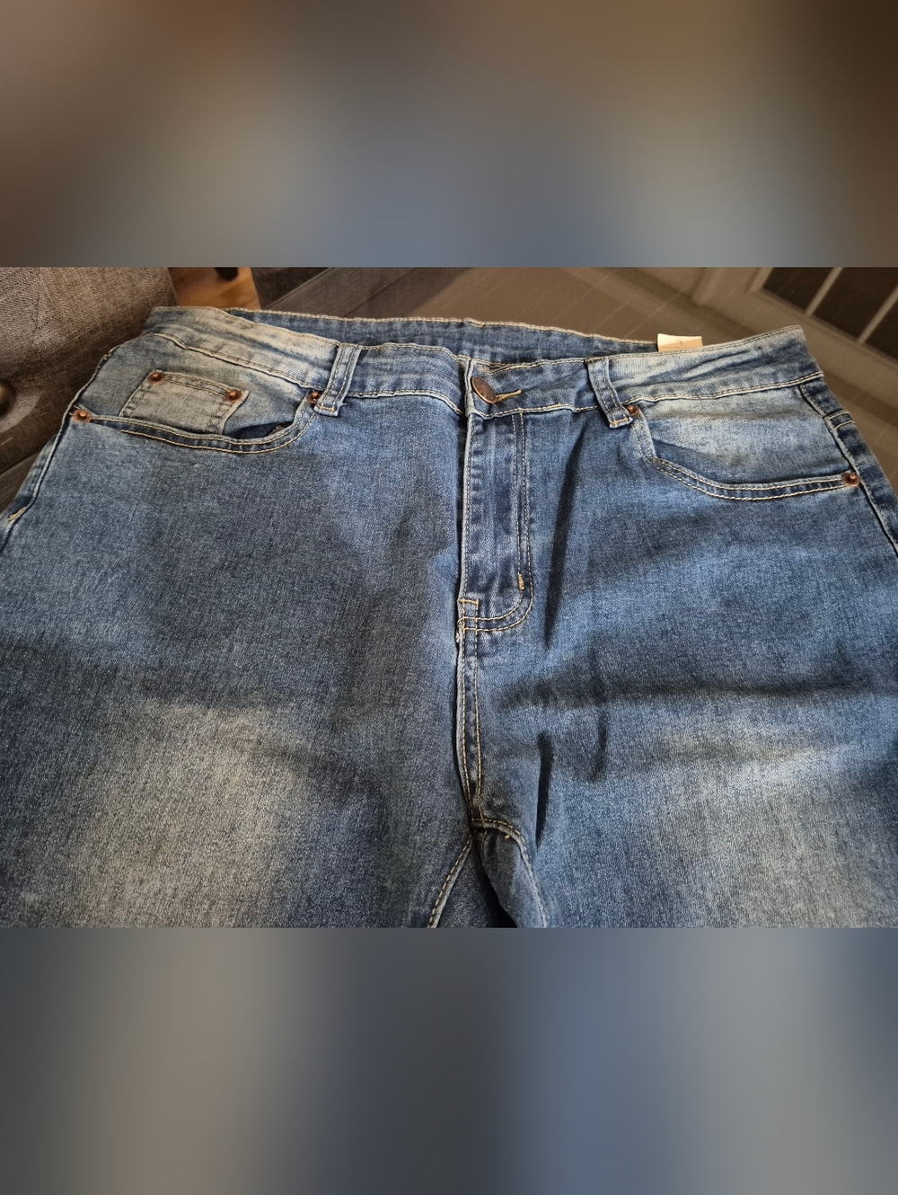 Women's Midwash Bootcut Jeans - Flattering Mid Rise - Picture 4 of 7
